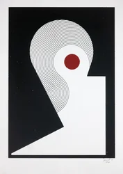 Retrato de una bailarina Nº1, 2019 (serigrafía)