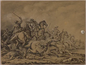 Escaramuza de caballería