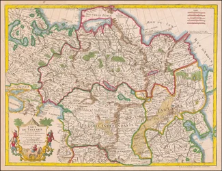 Mapa de 1766 - Mapa de Tartaria dibujado a partir de relaciones