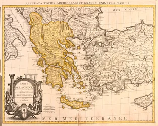 Albania, gran parte de Grecia (excepto el noreste), gran parte de la República de Macedonia (excepto el norte)