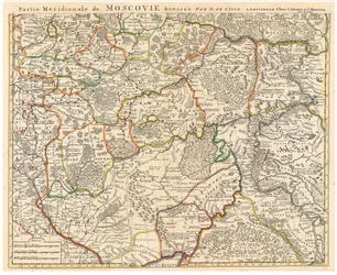 Mapa de Moscovia