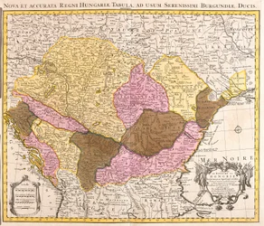 Mapa del Reino de Hungría