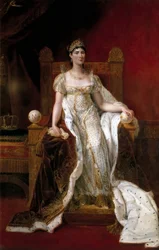 Retrato de Joséphine de Beauharnais, primera esposa de Napoléon Bonaparte, 1763-1814