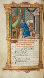 Libro de horas impreso (uso de Roma): fol. 12v, página del calendario de noviembre