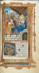 Libro de Horas Impreso (Uso de Roma): fol. 38r, Adoración de los Magos