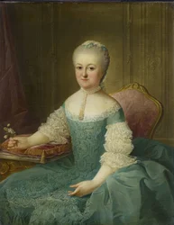 Retrato de una dama de la familia van de Poll, posiblemente Anna Maria Dedel, esposa de Jan van de Poll