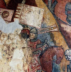 La muerte de Guillem II de Montcada (Guillermo II) (1194-1229), durante la conquista de Mallorca