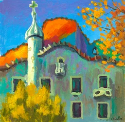 Casa Batlló, 2007 (gouache sobre papel)