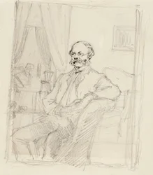 Director C. A. Zitting, estudio de retrato
