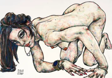 Desnudo femenino, A la altura de los ojos