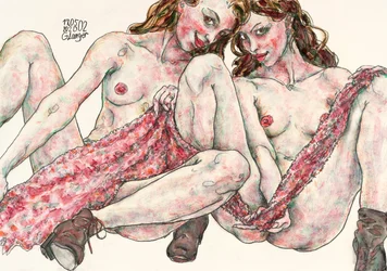 Desnudo femenino, Hijos del sol