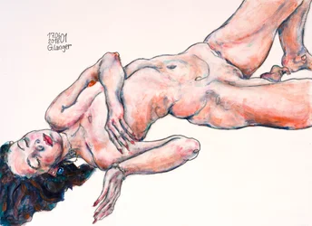 Desnudo acostado, En el universo de los sentidos
