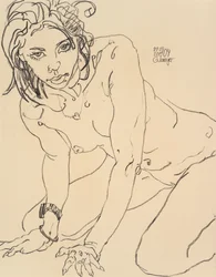 Desnudo femenino, Arcoíris