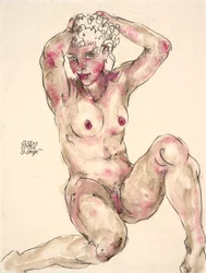 Desnudo sentado, Visión de sueño