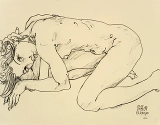 Desnudo femenino, Enviando señales