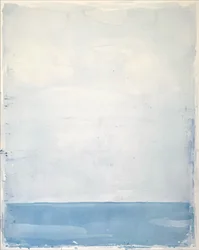Horizonte azul y sereno