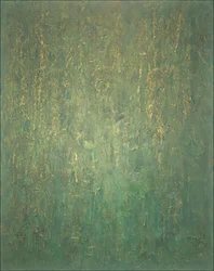 Brillo dorado y verde