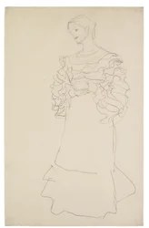 Retrato de Magda Mautner-Markhof (Estudio)