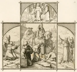 El viaje de Martin Luthers a Roma en 1510. Estaba feliz de ver Roma pero horrorizado por la magnificencia y la depravación