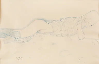 Semidesnudo femenino, c. 1908