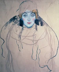Cabeza de una mujer, 1917