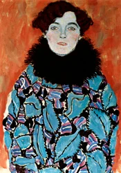 Retrato de Johanna Staude, 1917-1918