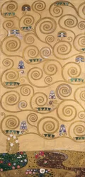 Bocetos para el friso del Palacio Stoclet de Bruselas, Bélgica (acuarela y lápiz sobre papel)