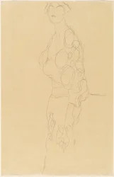 Mujer de pie