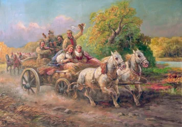 Cortejo nupcial húngaro