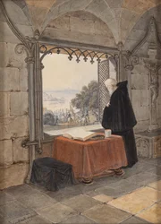 Cruzado y monje