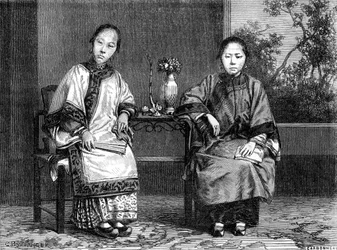 Mujeres comerciantes, San Francisco, California, siglo XIX