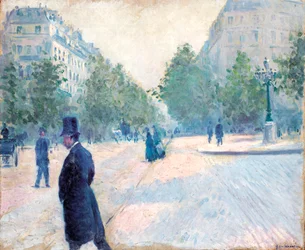 Place Saint Augustin, Clima Nebuloso, 1878