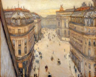 Rue Halévy, vista desde un sexto piso