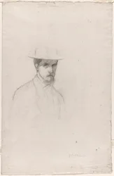 Autorretrato con sombrero