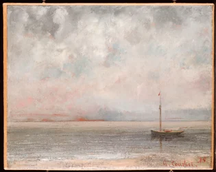 Nubes en el lago de Ginebra, 1875