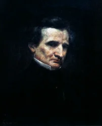 Hector Berlioz, compositor romántico francés, 1850