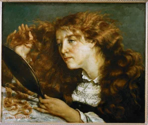 Jo, una belleza de Irlanda (óleo sobre lienzo)