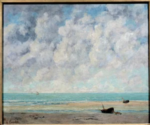 El mar en un día tranquilo