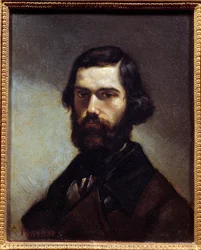 Retrato de Jules Vallès (1832-1885) escritor, periodista y político