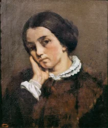 Retrato de Zelie Courbet 1846