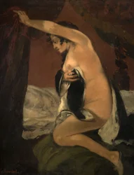 Estudio para Venus en Venus y Psique, 1865