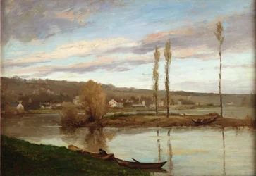 El Sena en Bougival, c.1851
