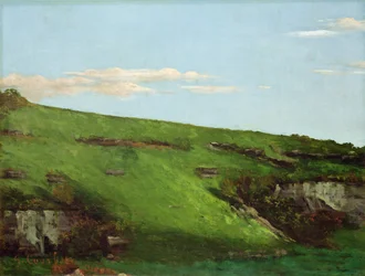Wiesenhang cerca de Ornans, 1862