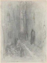 Una callejuela de Londres