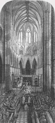 Una boda en la abadía, 1872
