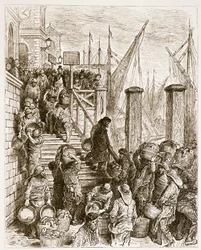 Billingsgate, Desembarco del Pescado, de 