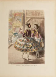 El fandango en el Teatro de San Fernando de Sevilla, c. 1874
