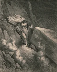 Desde el abismo profundo, detrás de la tapa de un gran monumento nos retiramos, c1890