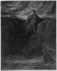 Ilustración de Gustave Doré (1832-1883) para “Pantagruel” de François Rabelais (1483-1553). años 1870