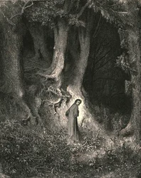 En la mitad de esta nuestra vida mortal, c1890